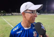 Sabatine analisa derrota, mas viu a força e deteminação no time