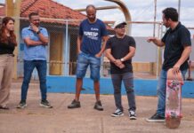 Papy trabalha para melhorar pistas de skate com participação ativa dos esportistas